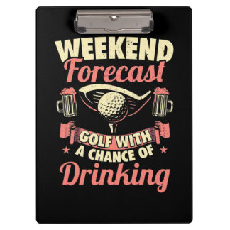 Pranchetas Golfe De Previsão De Fim De Semana Com Possibilida