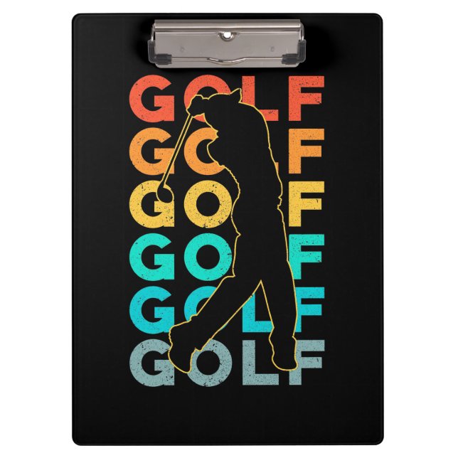 Pranchetas Golfer Retro (Frente)