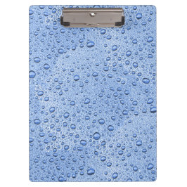 Pranchetas Gotas de água azul