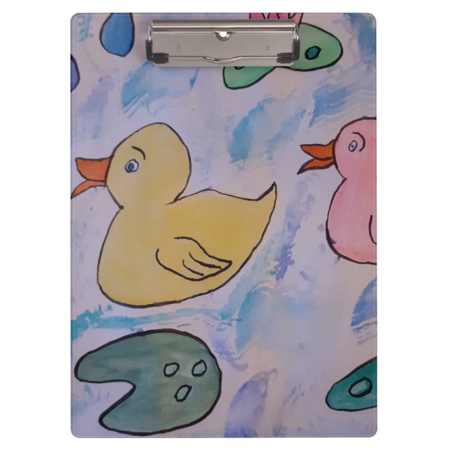 Pranchetas Gotas de chuva em Ducklings (Frente)