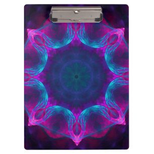 Pranchetas Gradação de Kaleidoscope Azul e Rosa