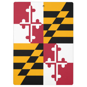 Pranchetas Gráfico da bandeira do estado de Maryland