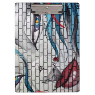 Pranchetas Grafite de Menina Asiática
