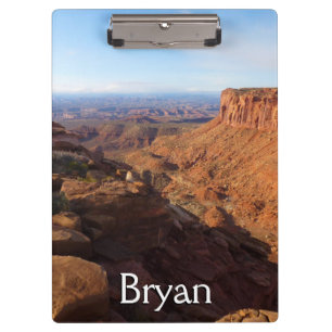 Pranchetas Grand View Point no Parque Nacional Canyonlands