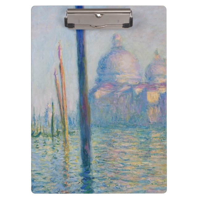 Pranchetas Grande Canal Monet Veneza Itália Pintura Clássica (Frente)