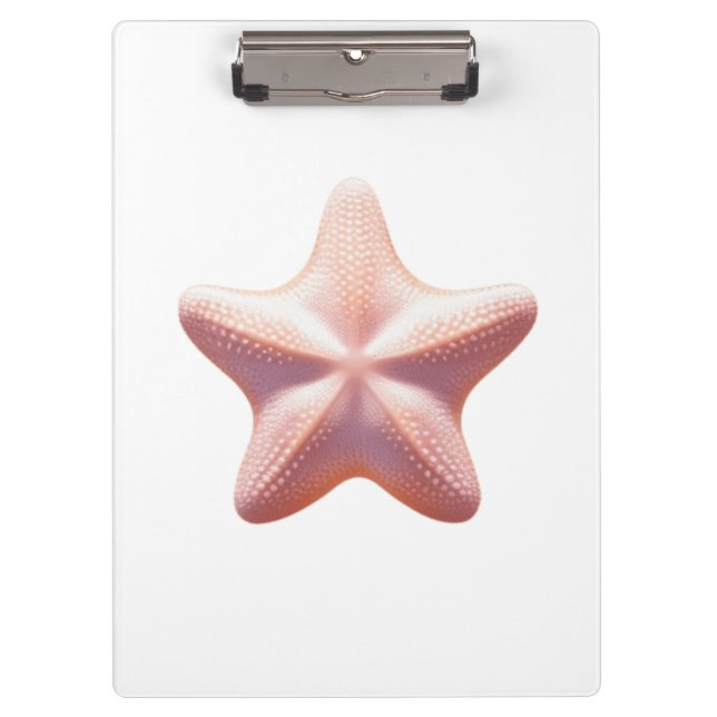 Pranchetas Grande Estrela-do-Mar Rosa (Frente)