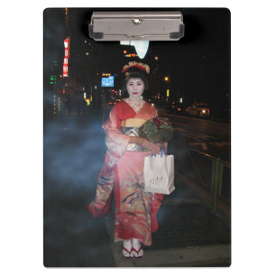 Pranchetas Gueixa Tokyo neo de Asakusa