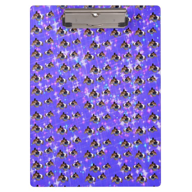 Pranchetas Gui Roxo Sparkle, (Frente)