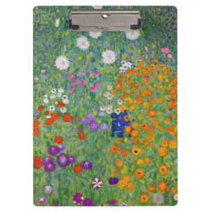Pranchetas Gustav Klimt Flower Garden Vintage Art Nouveau