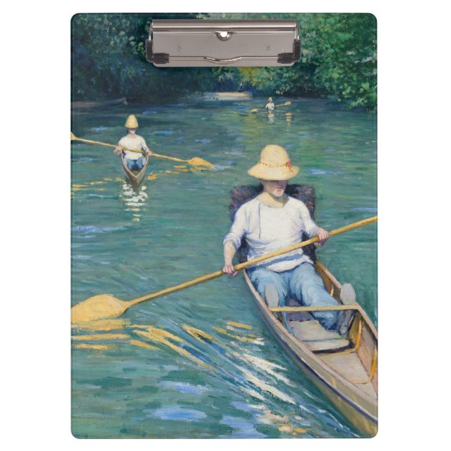 Pranchetas Gustave Caillebotte - Skiffs nos Yerres (Frente)