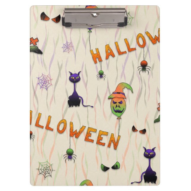 Pranchetas Halloween Illustrations (Frente)