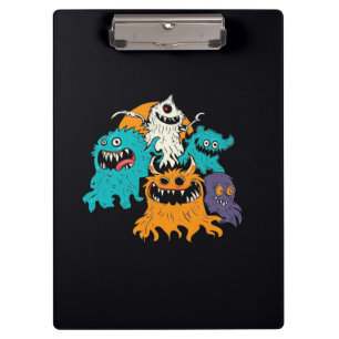 Pranchetas Halloween/Monster/Outubro/Queda