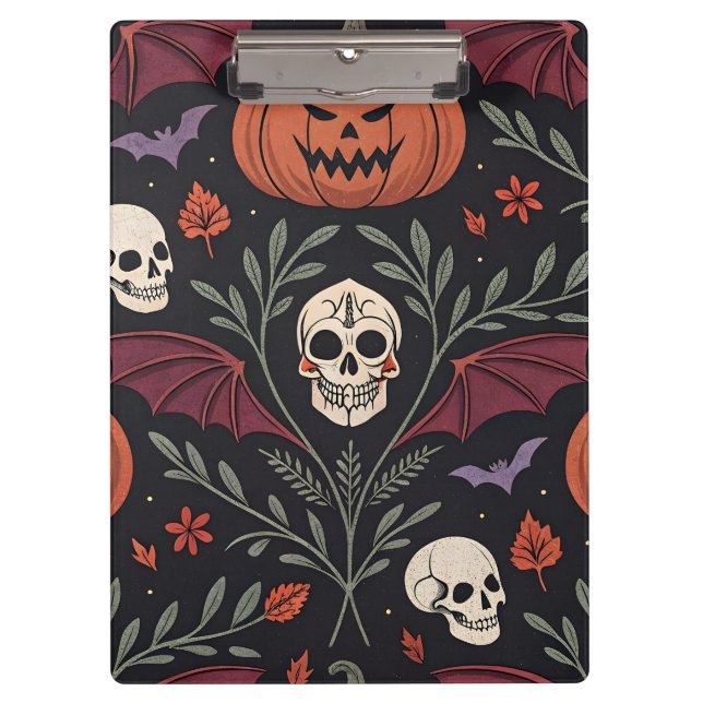 Pranchetas Halloween Vibes Pattern (Frente)