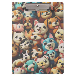 Pranchetas Happiness is a bunch of puppies