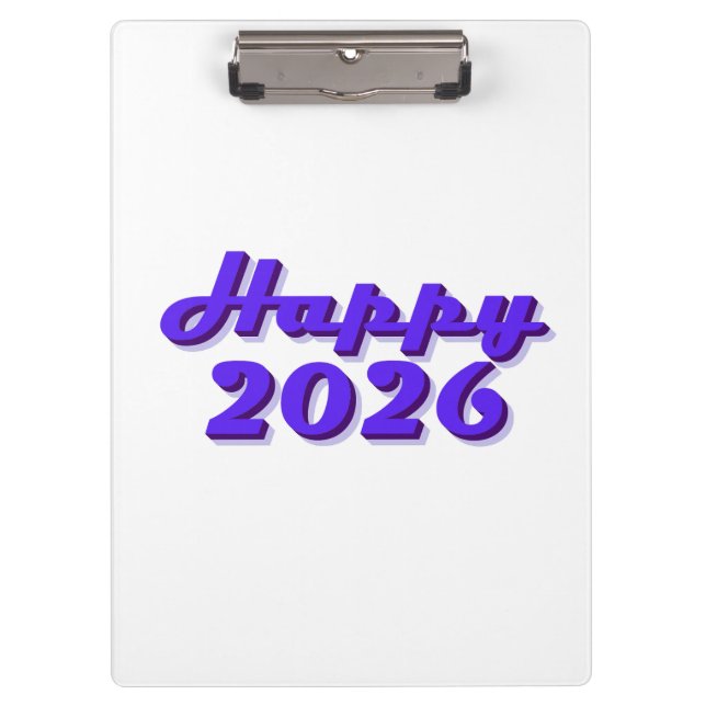 Pranchetas Happy 2026 (Frente)