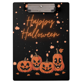 Pranchetas Happy Halloween Postcard