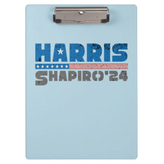 Pranchetas Harris Shapiro 2024 Listra Vintage Patriótica