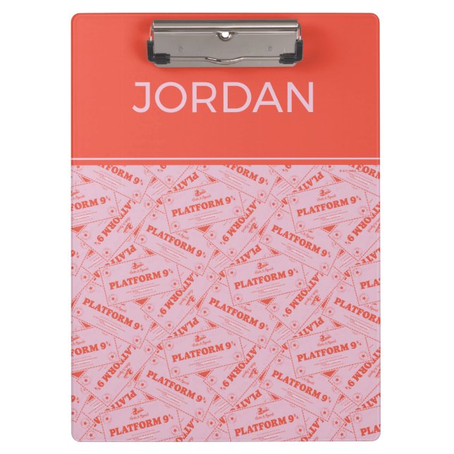 Pranchetas HARRY POTTER™ | Bilhetes de comboio Platforn 9 3/4 (Frente)