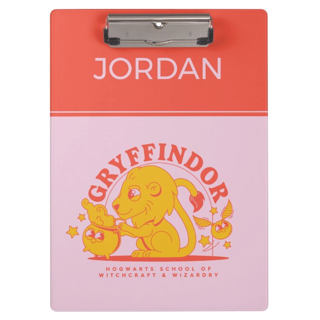Pranchetas HARRY POTTER™ | Escola GRYFFINDOR™ Hogwarts (Frente)