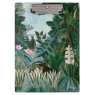 Pranchetas Henri Rousseau - A Selva Equatorial