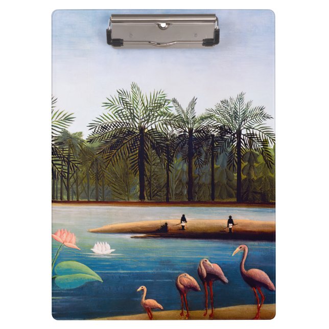 Pranchetas Henri Rousseau - Os Flamingos (Frente)