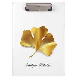 Pranchetas Herbal Life, Ouro Ginkgo Biloba personalizável