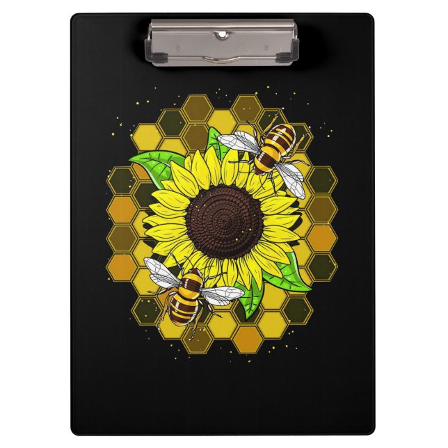 Pranchetas Hippie Sunflower Bees (Frente)