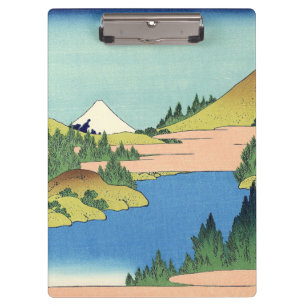 Pranchetas Hokusai Lago Hakone na Província de Sagami