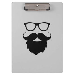 Pranchetas Homem engraçado maduro da barba