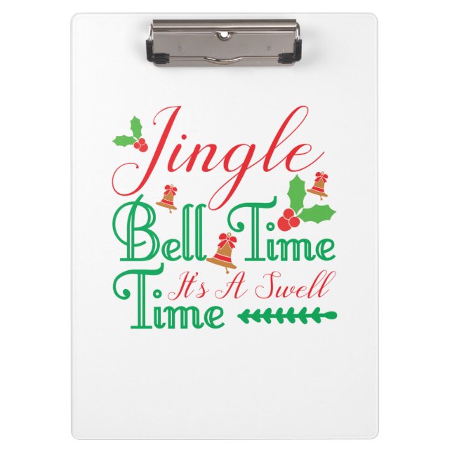 Pranchetas Hora do Jingle do Presente Xmas (Frente)