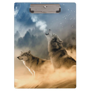 Pranchetas Howling Wolves