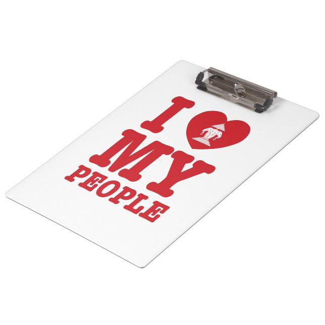 Pranchetas I Heart (Love) Erawan My Lao Pessoas (Inclinado)