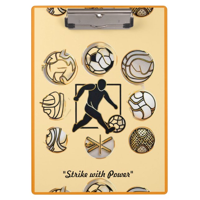 Pranchetas Ideias criativas de futebol (Frente)