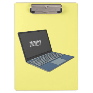 Pranchetas ilustração de desenho animado de laptop