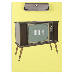 Pranchetas Ilustração de desenho animado de televisão