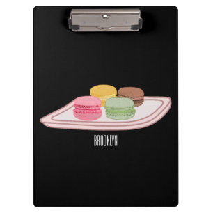Pranchetas Ilustração de desenho de Macaron