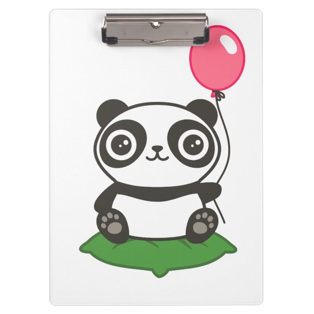 Pranchetas Ilustração de Panda Bonita (Frente)