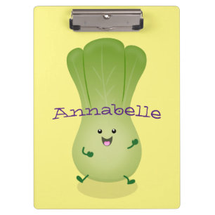 Pranchetas Imagem de desenho animado bonito de "baby bok choy