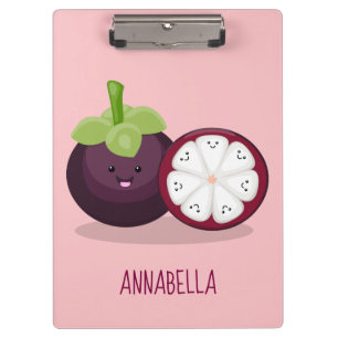 Pranchetas Imagem de desenho animado roxo e bonito