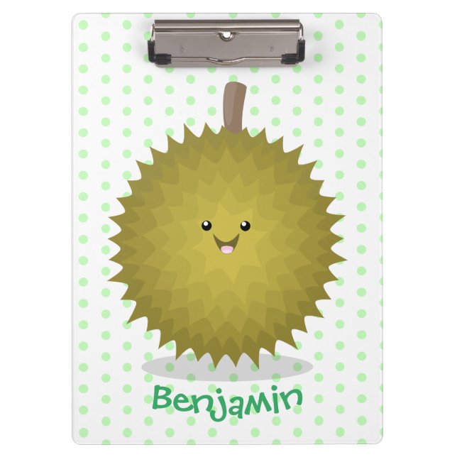 Pranchetas Imagem de desenhos animados bonitos e felizes em D (Frente)