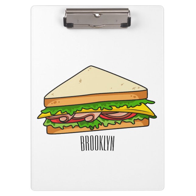 Pranchetas Imagem de desenhos em Sandwich (Frente)