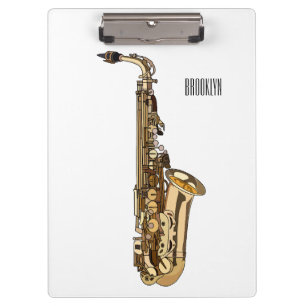 Pranchetas Imagem de desenhos saxofônicos