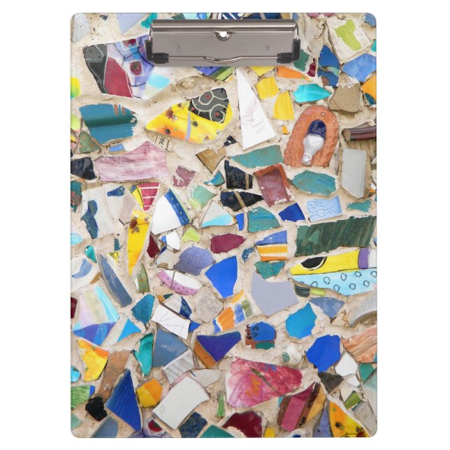 Pranchetas Imagem quebrada colorida da parede da cerâmica (Frente)