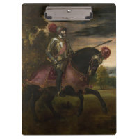 Imperador Charles V em Horseback (por Titian)