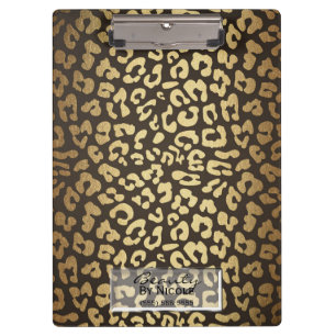 Pranchetas Impressão de Pele de Animal Leopardo Guepardo Mode