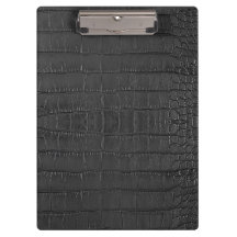 Impressão de Textura do Alligador Preto