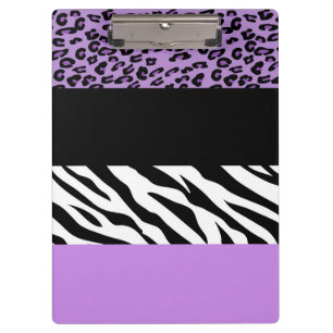 Pranchetas Impressão Leopardo, Impressão Zebra, Impressão Ani