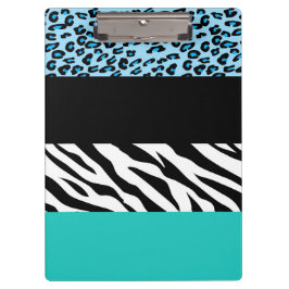 Pranchetas Impressão Leopardo, Impressão Zebra, Impressão Ani
