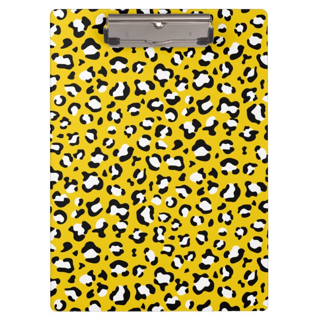 Pranchetas Impressão Leopardo, Manchas Leopardo, Leopardo Ama (Frente)