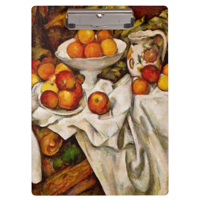 Pranchetas Impressionismo de Impressão de Maçãs e Laranjas de (Frente)